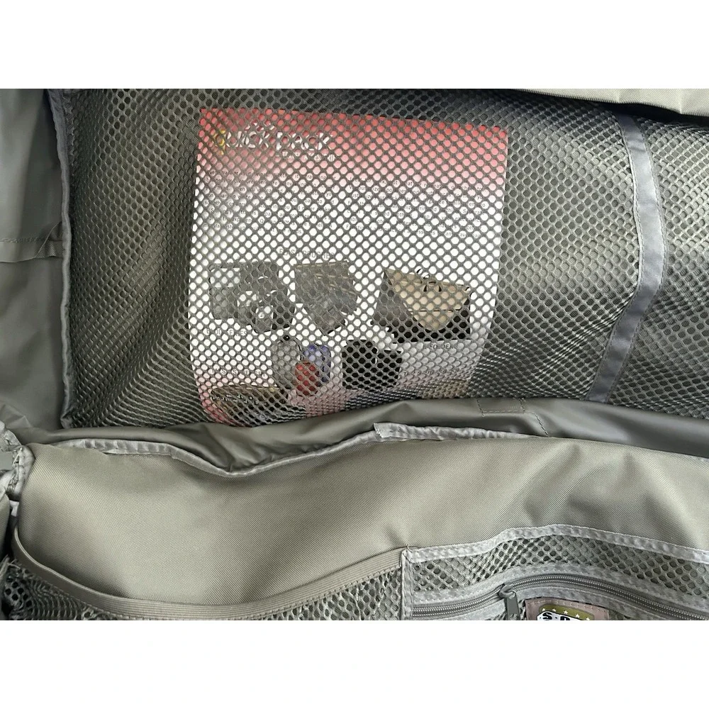 SOC Sandpiper of California Rolling Load Out Duffel XL Green Wheeled Suitcase
